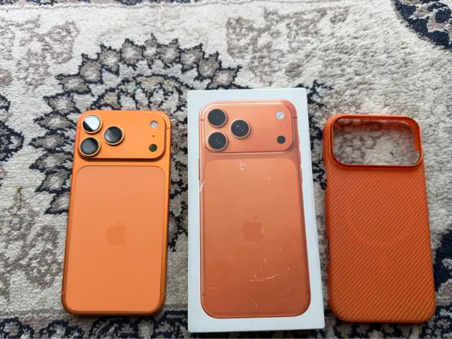Apple iPhone 17 Pro Max, 256 gb, Cosmic Orange, Душанбе