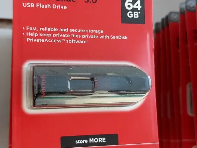 USB Флешка SanDisk Glide 3.0 64Gb, Душанбе
