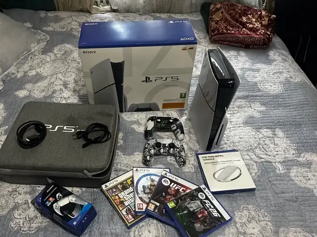 Игровая приставка Sony PlayStation 5slim 1tb, Душанбе - 2