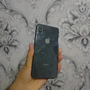 Apple iPhone X, 64 gb, Silver, Кӯлоб