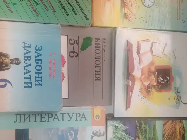 Учебники за 6 класс, Душанбе