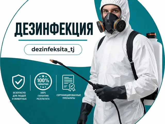 Услуга Дезинфекции, Душанбе