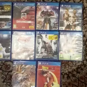 Диски с играми для игровой приставки Sony PS4, Душанбе