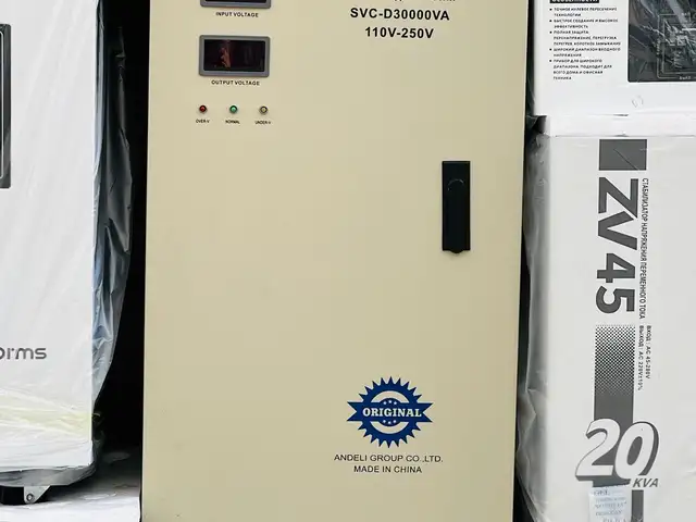 Стабилизатор ANDELI 20Kw, Душанбе