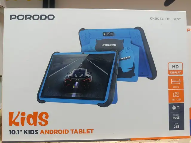 Планшет Porodo 10.1 Smart Tablet 2.4G 4000mAh 2/64gb, Душанбе