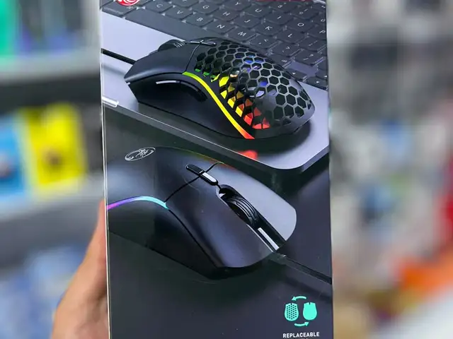 Проводная игровая мышь iMICE T60, черная, Душанбе