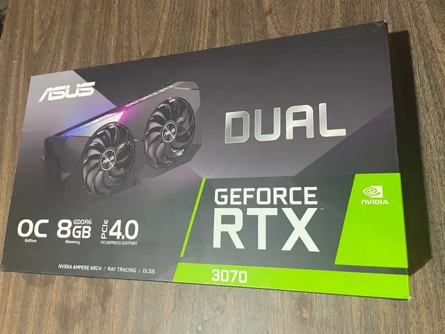 Видеокарта Asus GeForce RTX 3070 Dual V2 OC Edition, Душанбе