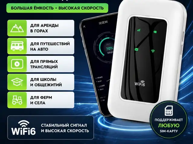 Wi-fi роутер карманный, Душанбе