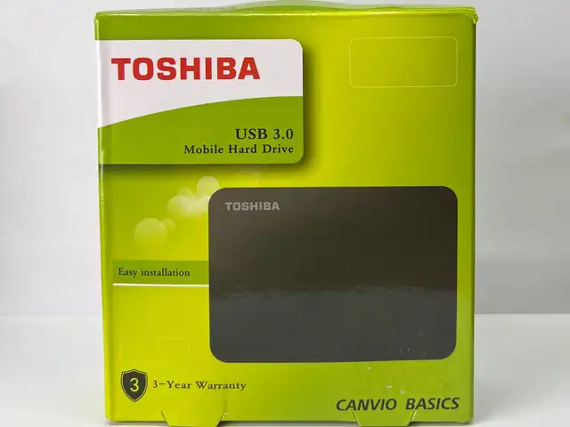 Пустой кейс для Внешного жёсткого диска Toshiba Canvio Basics, Худжанд
