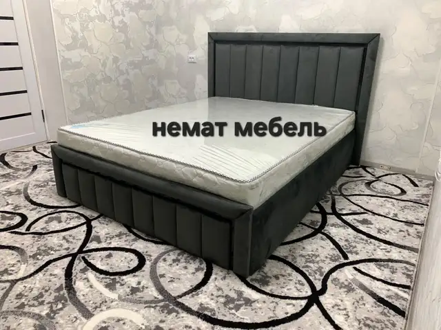 Двухспальная кровать с медицинский матрас, Душанбе