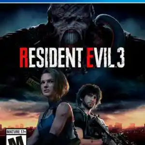 Игра Resident Evil 3 Remake PS4, Душанбе