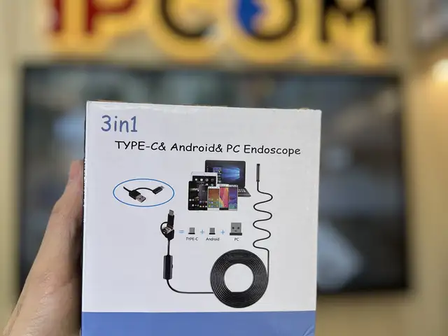 Эндоскоп 3-in-1 10 м для Type-C, Android и ПК, Худжанд