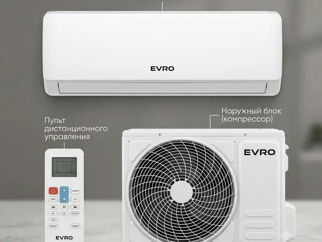 Кондиционер Evro 12 Кубов, Душанбе