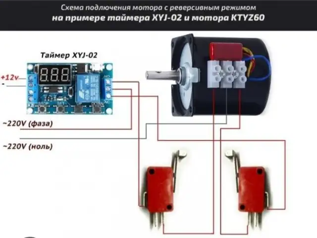 Мотор редуктор инкубатора 220В, Худжанд
