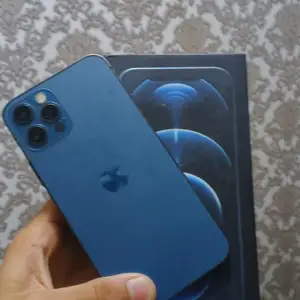Apple iPhone 12 pro, 256 gb, Pacific Blue, Душанбе