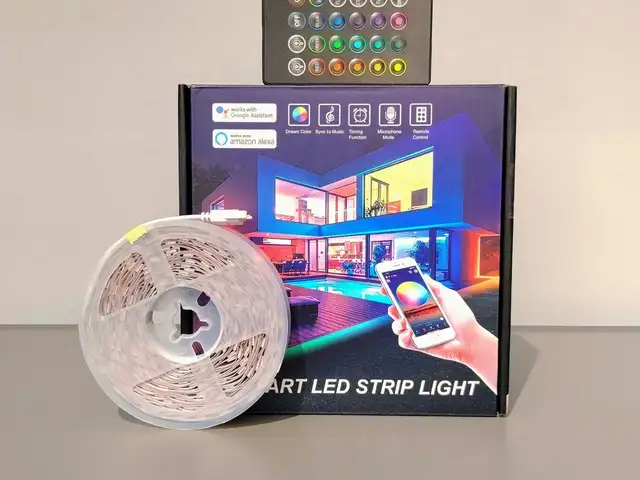 Умная светодиодная лента RGB с пультом, Душанбе