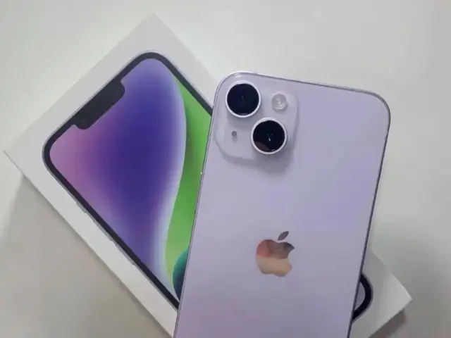 Apple iPhone 14, 128 gb, Purple, Душанбе
