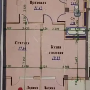 1-комн. квартира, 8 этаж, 71 м², Шохмансур Сомони, Душанбе