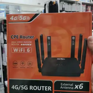 Wi-Fi роутер с 4G CPE-модулем и поддержкой SIM-карт, чёрный, Душанбе