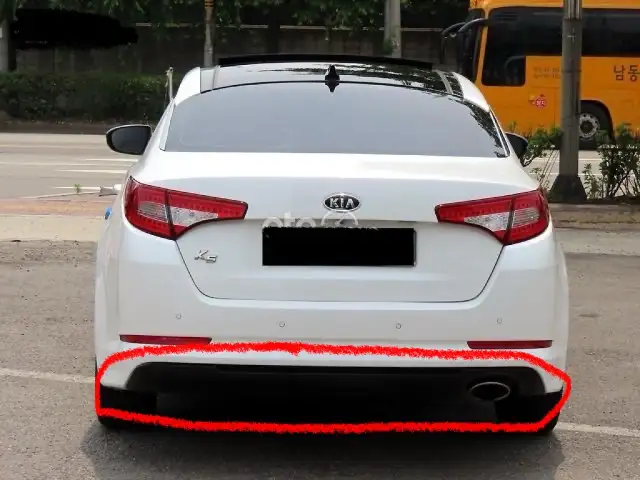 Задний диффузор kia k5, Худжанд