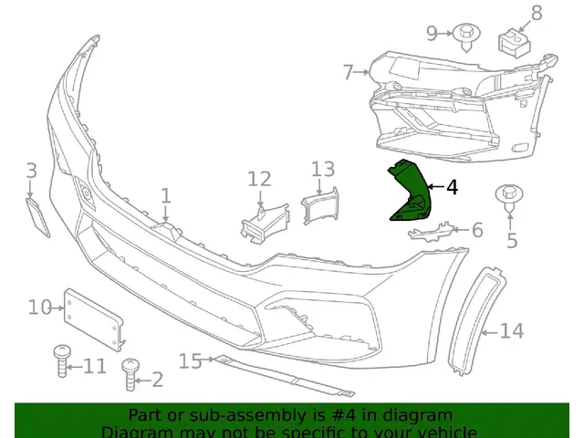Крепление крыла левое F90 M5 BMW, Душанбе