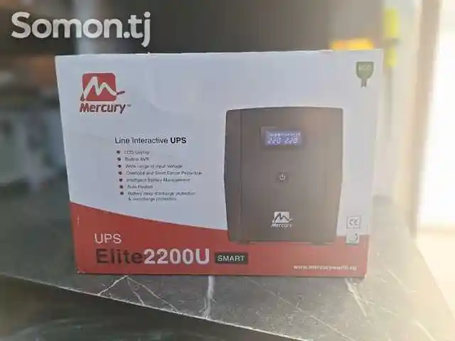 ИБП Mercury Elite 2200U Smart, Душанбе