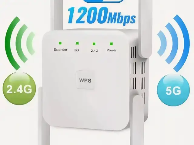 Wi-Fi Репитер / Усилитель сигнала Wi-Fi 2.4G и 5G, Хуҷанд