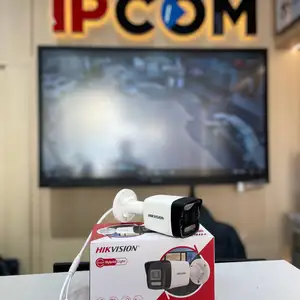 Уличная IP камера Full HD с цветной ночной съёмкой Hikvision DS 2CD1023G2 LIU, Хуҷанд
