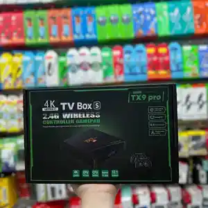 Беспроводная игровая приставка с двумя джойстиками и Smart TV TX9 pro, Душанбе