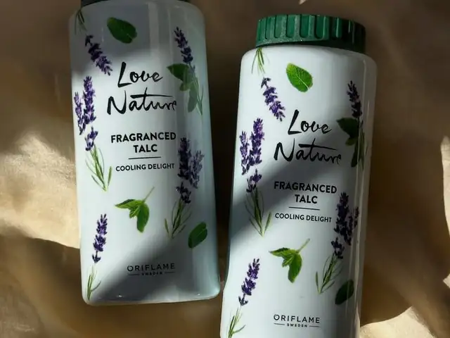 Тальк для тела с ароматом лаванды и мяты Love Nature Oriflame, Душанбе