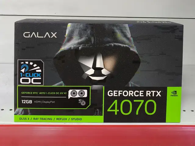 Видеокарта Galax RTX 4070 GDDR6X 12GB 192Bit, Душанбе