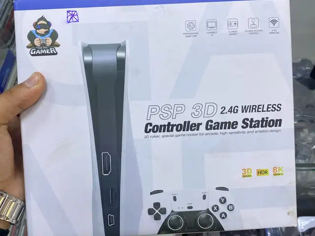 Игровая приставка PSP 3D 2.4G Wireless Controller Game Station, Душанбе