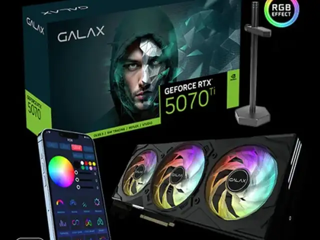 Видеокарта GALAX 16GB RTX5070ti EX GAMER, Душанбе