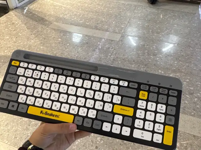 Клавиатура Bluetooth K-Snake K100, 2,4 ГГц, Душанбе