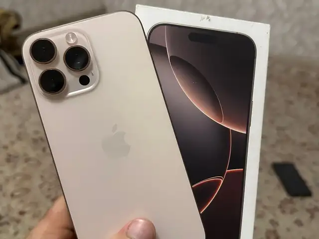 Apple iPhone 16 Pro Max, 256 gb, Desert Titanium, Душанбе