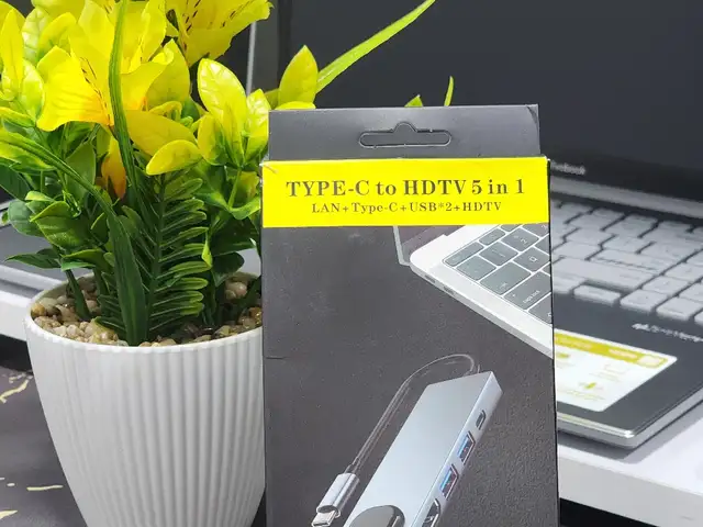 Type-c to hdtv 5 in 1 hub, Худжанд