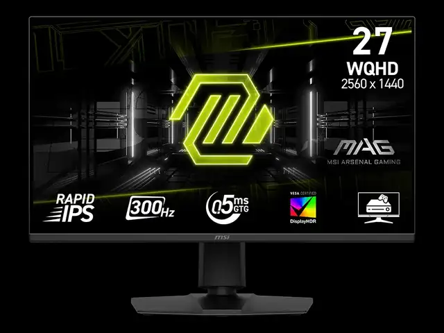 Монитор MSI MAG 275QPF X30 2K WQHD 300Hz Rapid IPS 0.5ms Топ для киберспорта, Душанбе