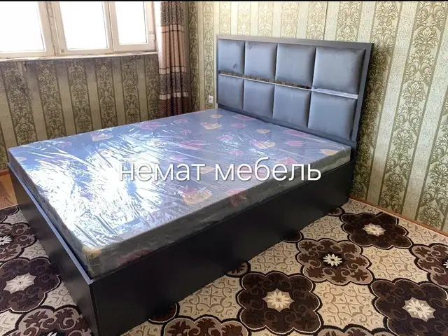 Двуспальная кровать с медицинским матрасом, Душанбе