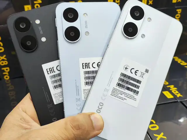 Xiaomi Poco X8 Pro Max 5G 12+12/512GB, Душанбе