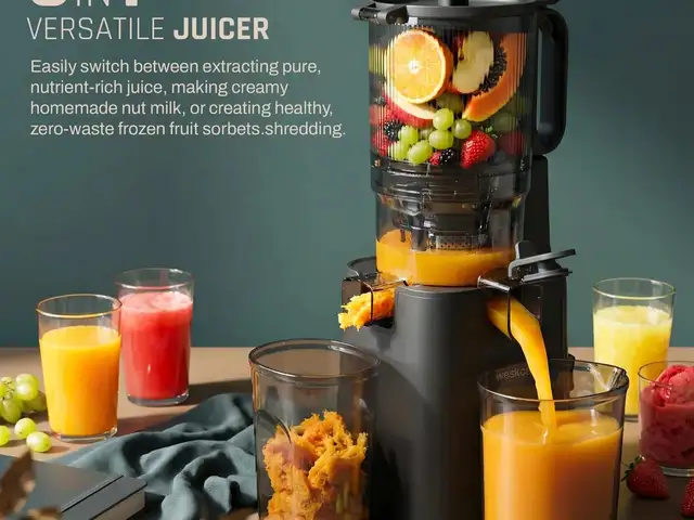 Соковыжималка холодного отжима Green Lion SLOW JUICER PRO, 1,2 л чёрная, Душанбе - 6