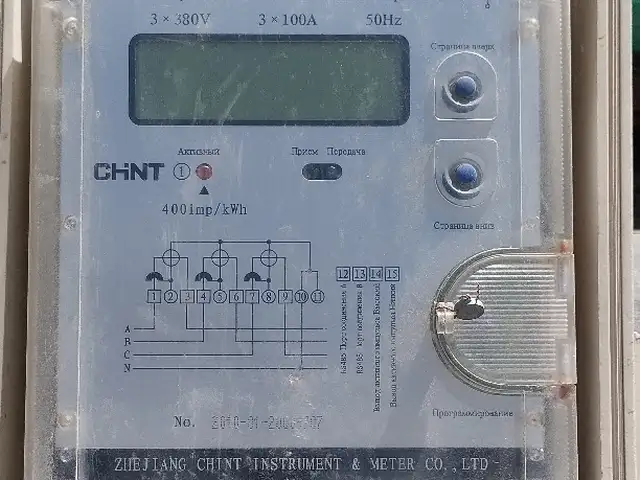 Счётчик 3 фазный, Душанбе