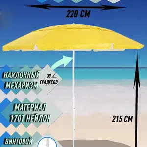 Зонтик пляжный, Душанбе