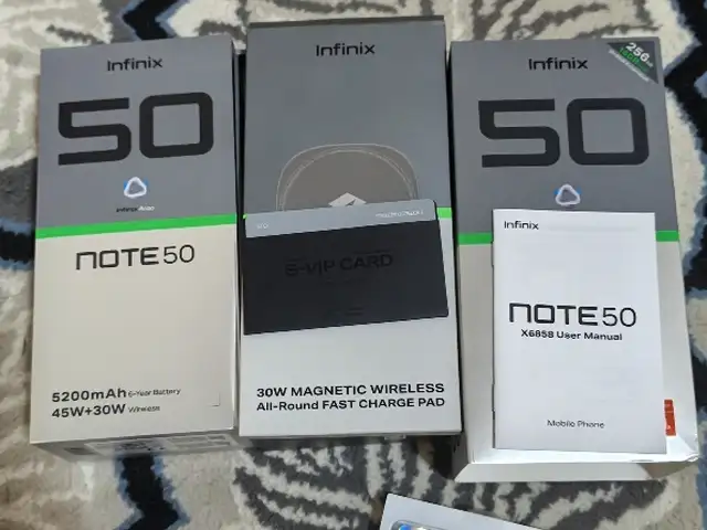 Infinix note 50 256/12Gb, Бобоҷон Ғафуров