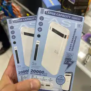 Внешний аккумулятор Powerbank Remax Flinc RPP-72, 20000мАч, 2хUSB 2.1А, Li-Pol, Душанбе