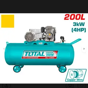Воздушный компрессор Total 200 литр, Душанбе