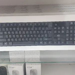 Kлавиатура и мышка Dell, Душанбе