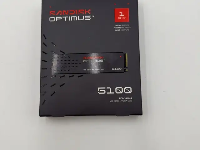 SSD накопитель Sandisk Optimus 1TB 5100 7100 MB/s, Душанбе