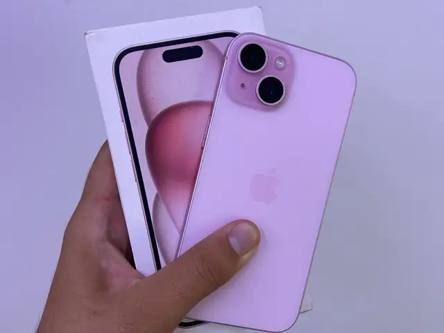 Apple iPhone 15, 128 gb, Pink, Хуҷанд