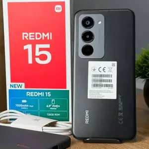 Xiaomi Redmi 15 256/8+8gb 144hz glob.vers 7000мач 50мп, Душанбе