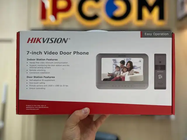 Аналоговый Видеодомофон Hikvision DS KIS202T, Худжанд